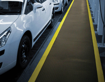 工廠作業(yè)區(qū)走道工業(yè)防滑地毯，安全防滑地面材料