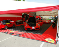 鎖扣式車展地臺材料，環(huán)環(huán)相扣快速拼接鋪裝